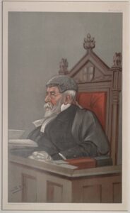 Commissioner and Judge Robert Malcolm Kerr. Image from Vanity Fair, 1900: Spy (Leslie Ward). Public domain.