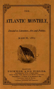 1865 Atlantic Monthly. Public domain.