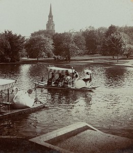 Boston Public Garden. Public domain
