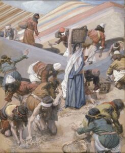 Tissot. The Gathering of the Manna