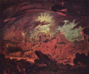 “Fallen Angels in Hell.” John Martin, 1841.