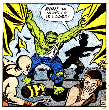 The Incredible Hulk, created by Jack Kirby. Also had problems with anger management.