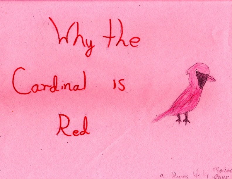 Why the cardinal is red